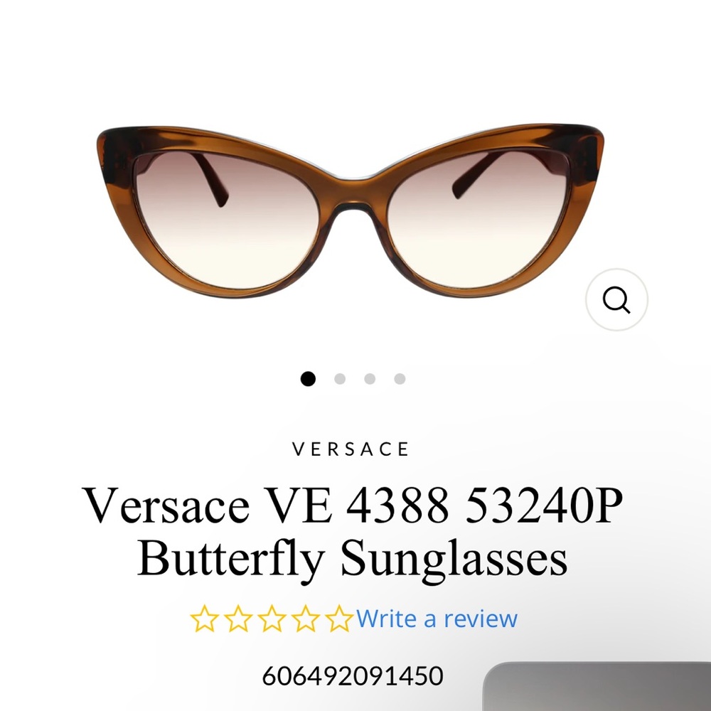 Versace Butterfly sunglasses